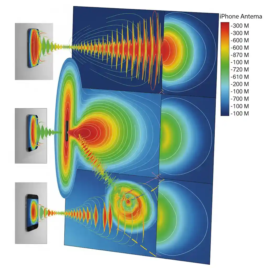  آنتن دهی گوشی آیفون 