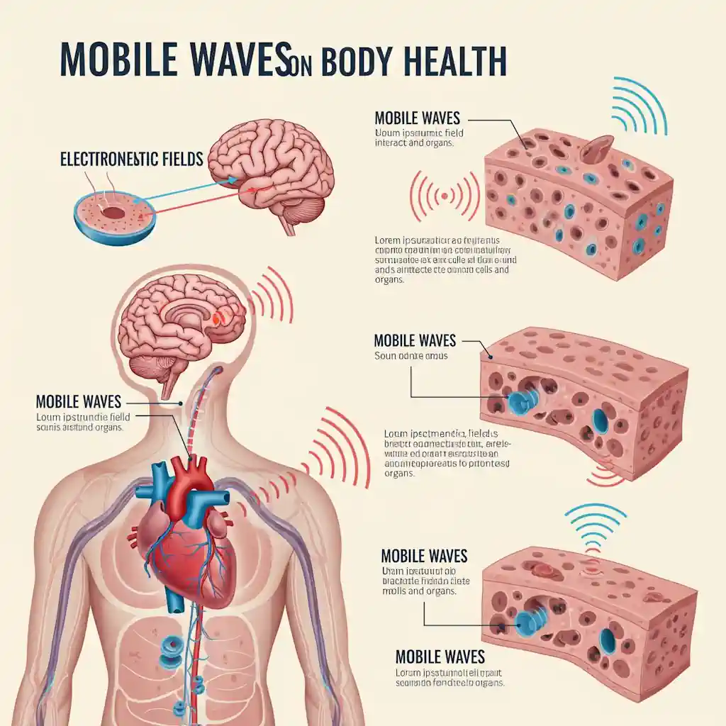 تاثیر امواج موبایل بر سلامت بدن