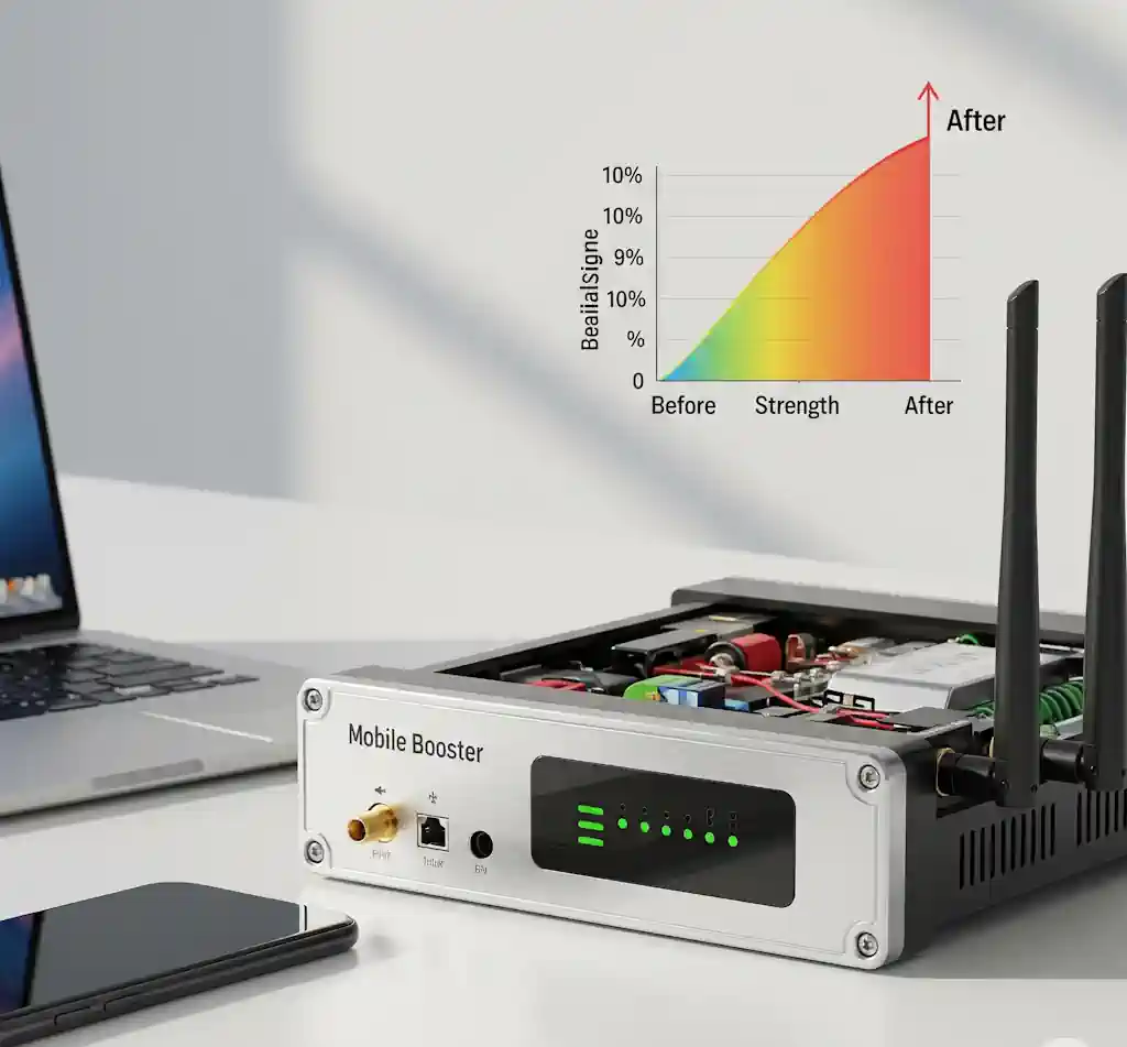 تقویت کننده موبایل رومیزی و بیرونی