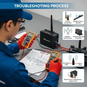 عیب یابی تقویت کننده آنتن موبایل