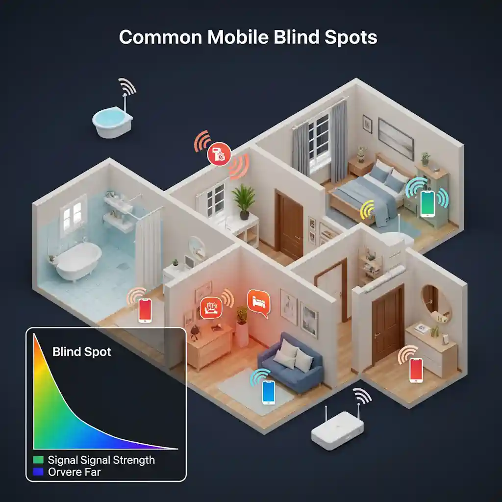 نقطه کور موبایل