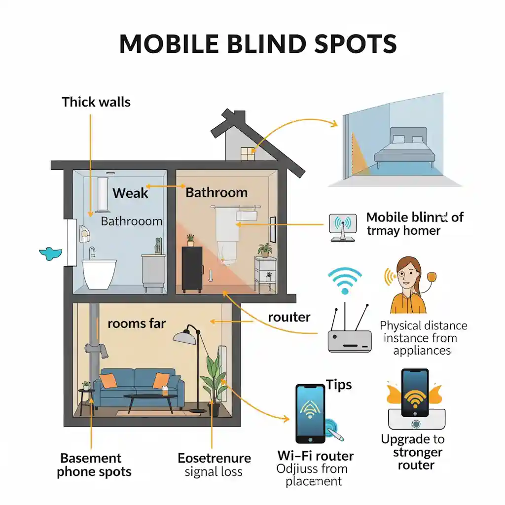 نقطه کور موبایل